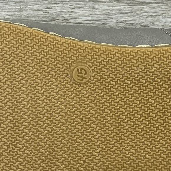 CHARIX Men’s Gray Leather Slip On Loafer Shoes Size EU 45 US 10.5 - Picture 8 of 9